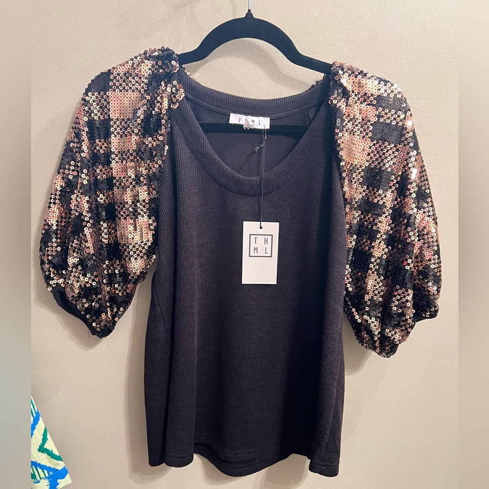 THML Sequin Blouse